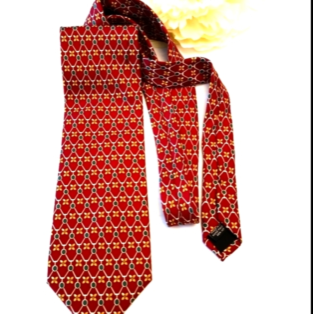 PAOLO GUCCI Geometric Necktie, NWOT - Picture 8 of 9